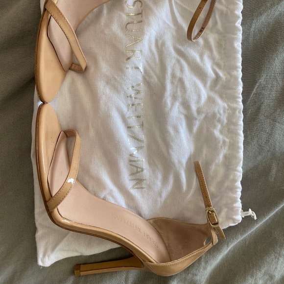 Stuart Weitzman nudist strap sandal size 7 - Picture 1 of 10